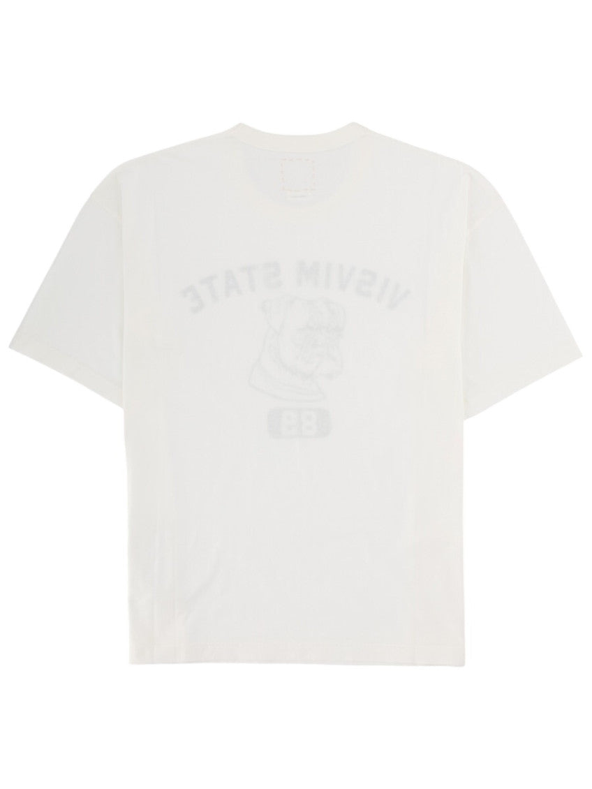 White Crew Neck T-Shirts 2