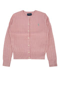 Kids Pink Knitted Sweater 1