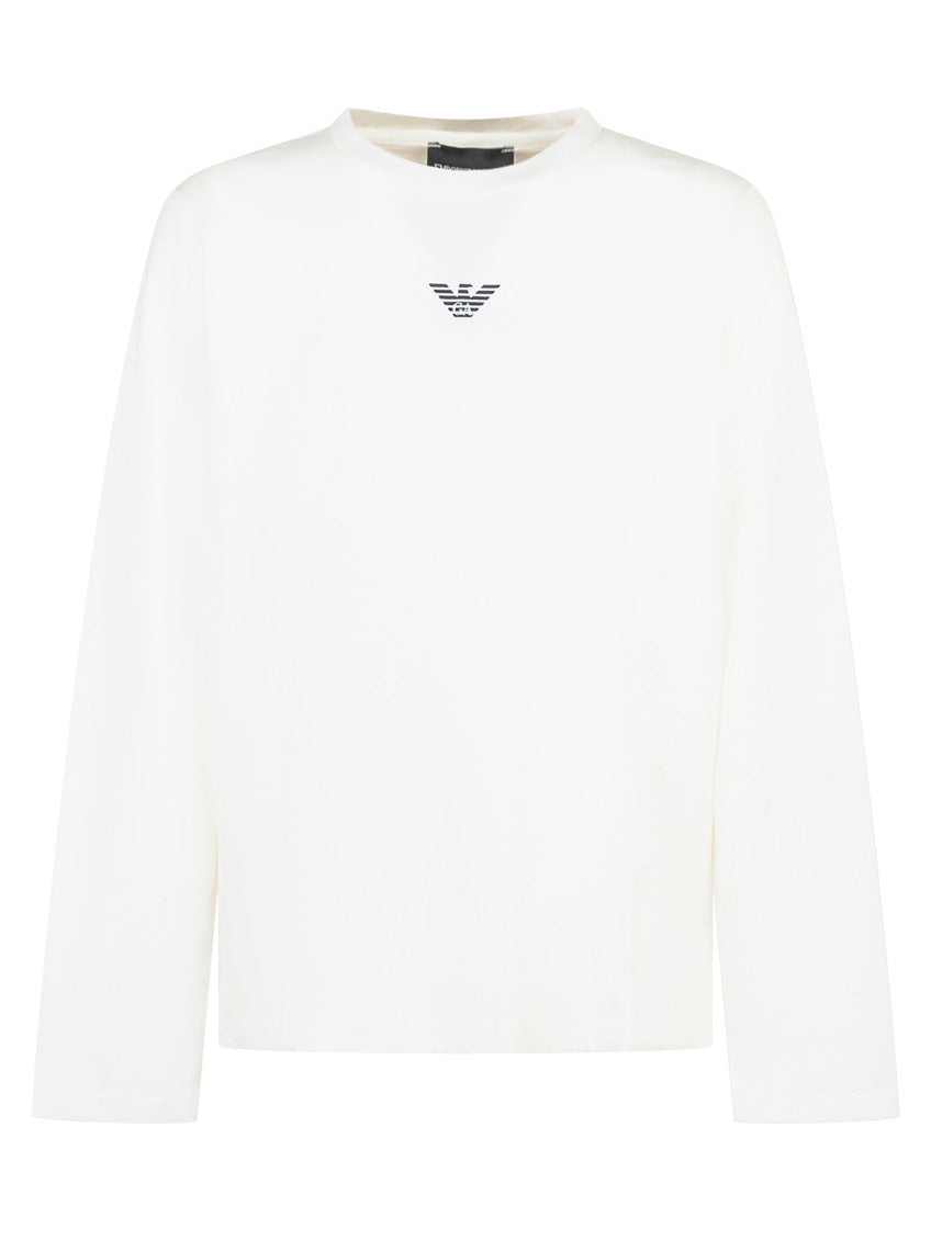 Kids White Logo T-Shirt 1