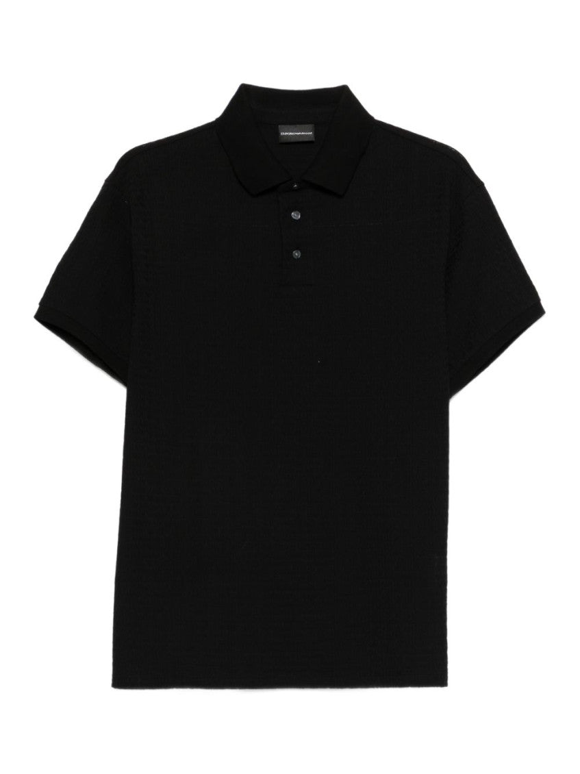 Black Shirt Collar Polos 1