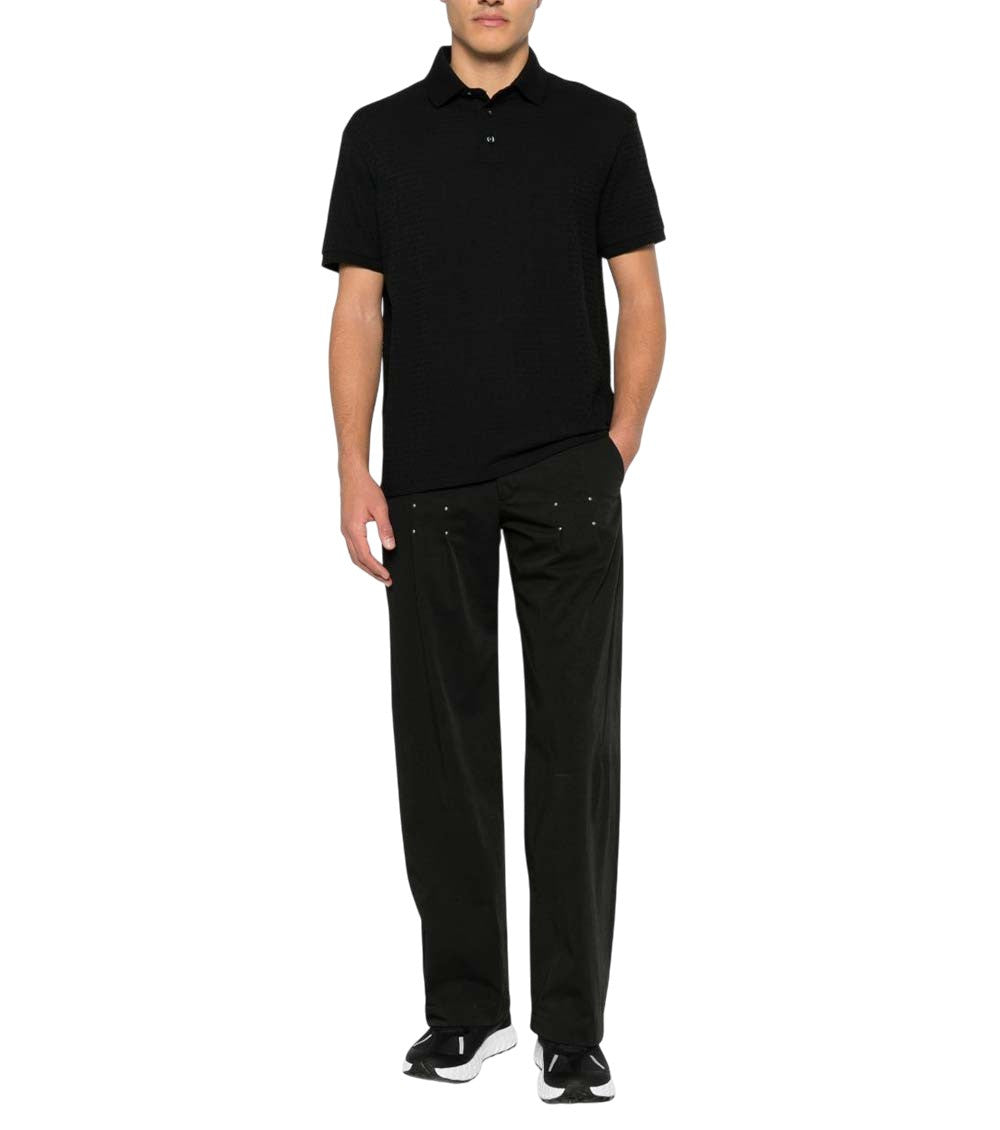 Black Shirt Collar Polos 2