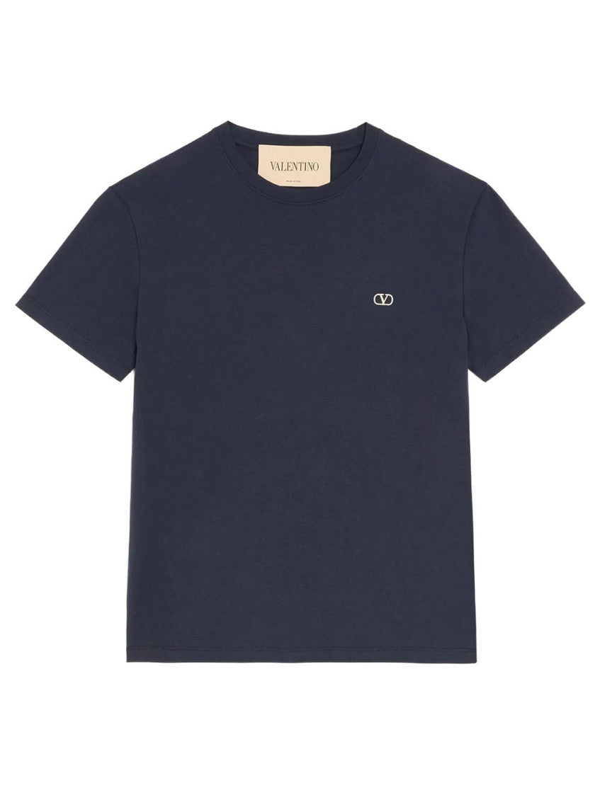 Navy Blue Logo T-Shirts 1