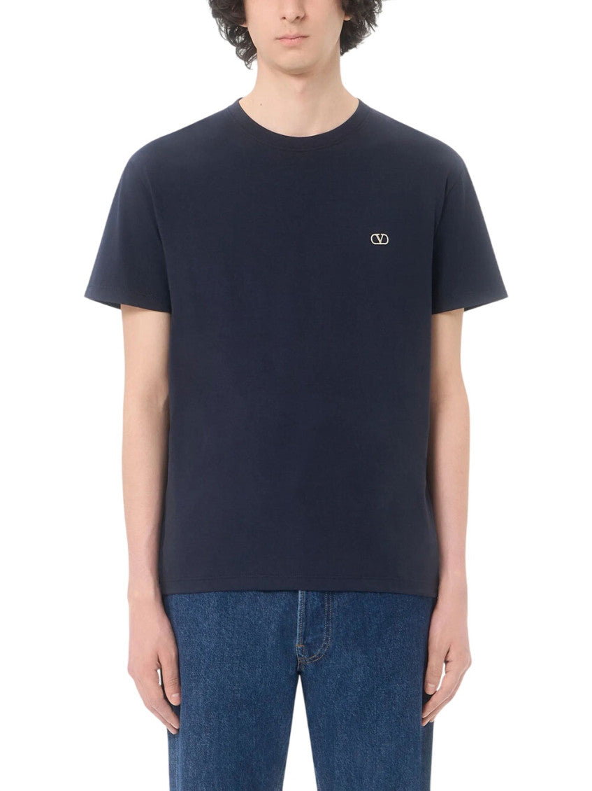 Navy Blue Logo T-Shirts 3