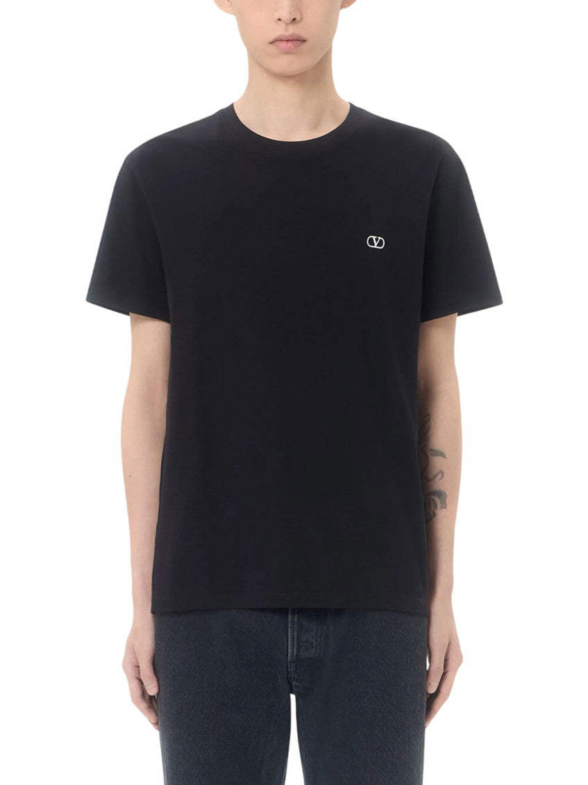 Black Crew Neck T-Shirts 2