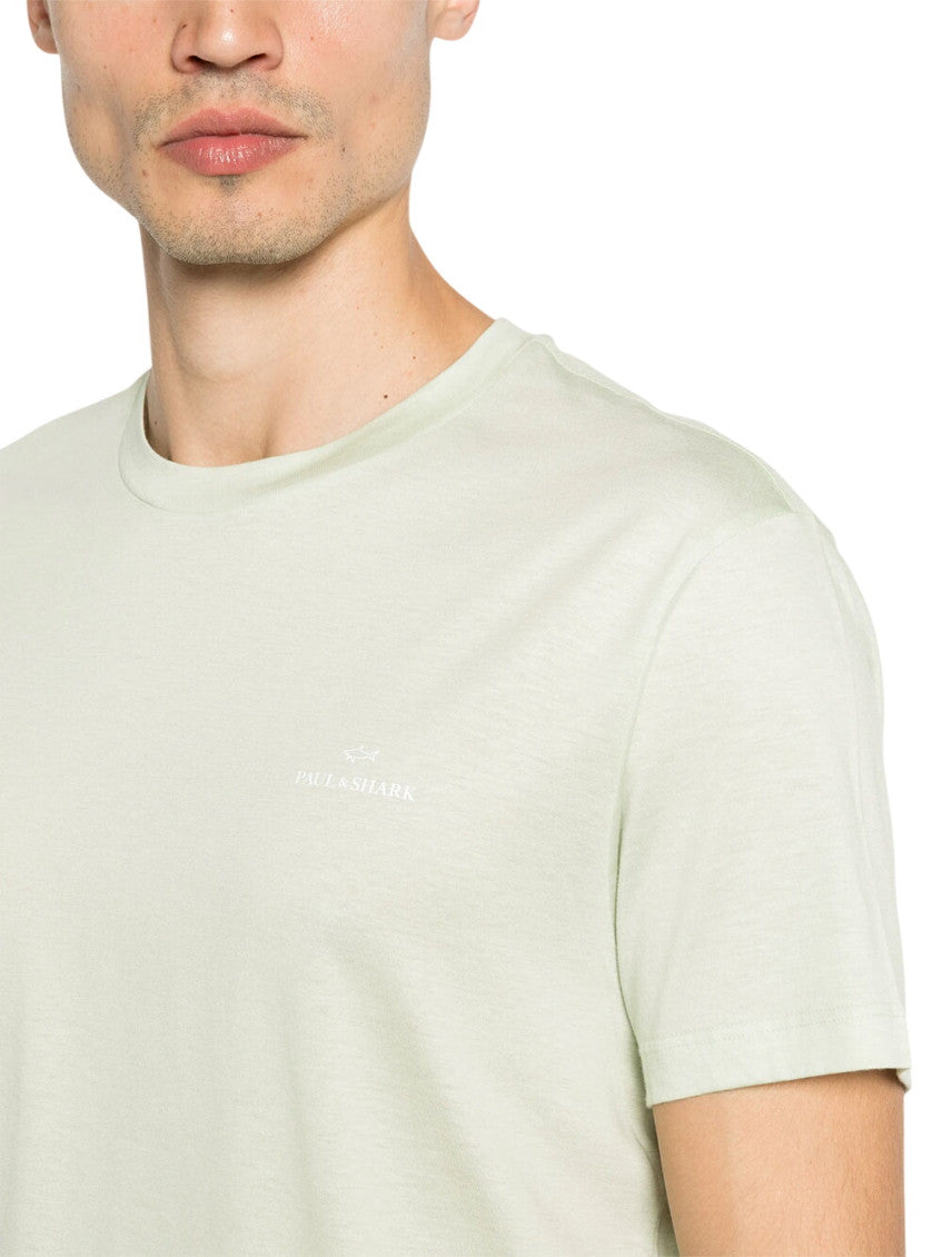 Light Green Solid T-Shirts 5
