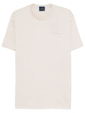 Beige Crew Neck T-Shirts 1