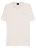 Beige Crew Neck T-Shirts 1