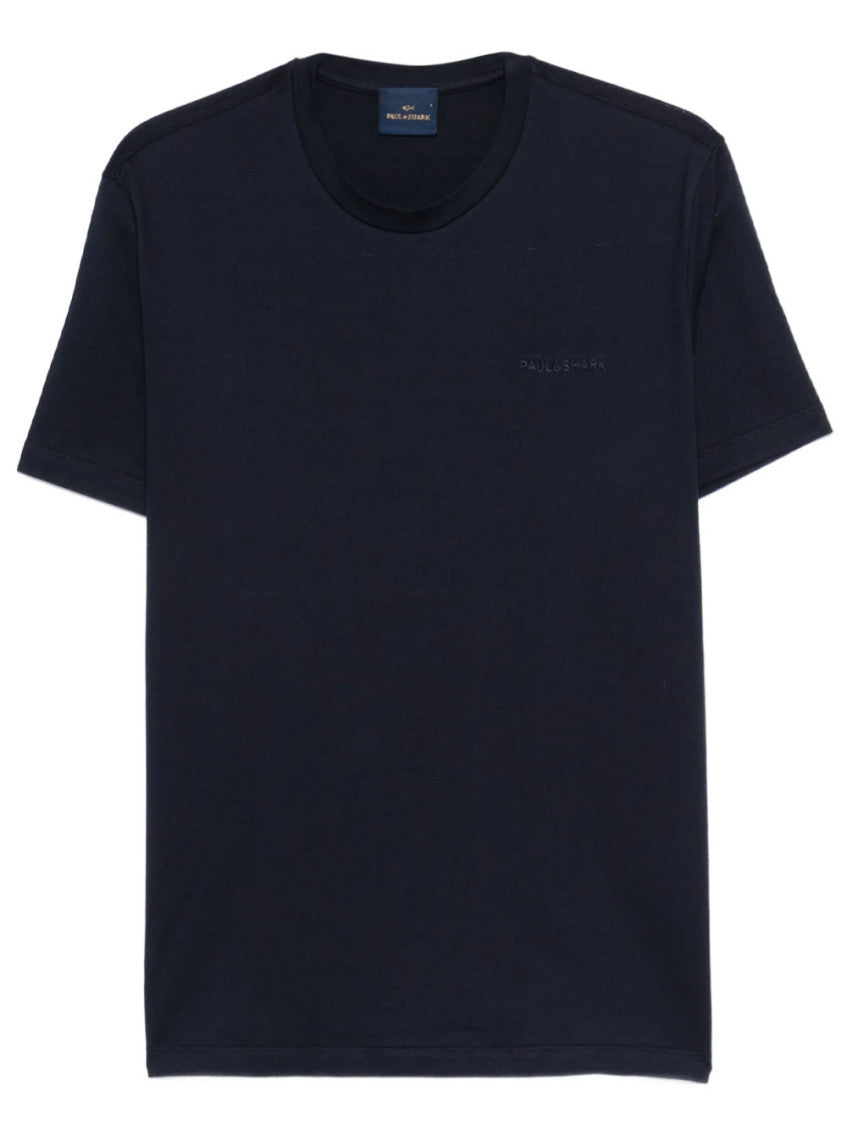 Navy Blue Logo T-Shirts 1