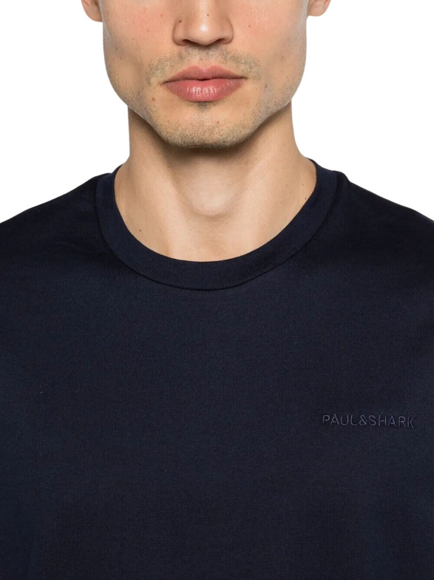 Navy Blue Logo T-Shirts 5