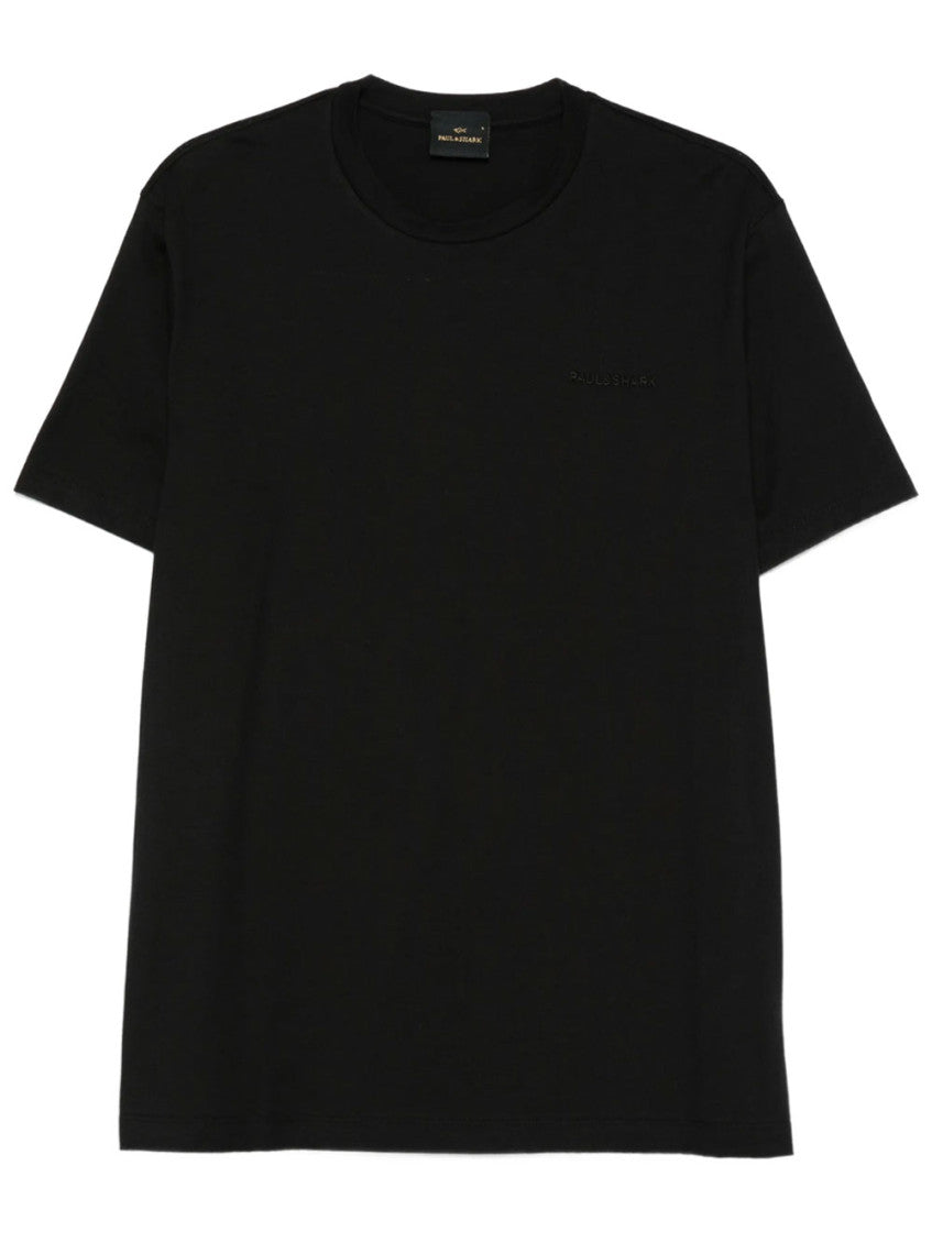 Black Crew Neck T-Shirts 1