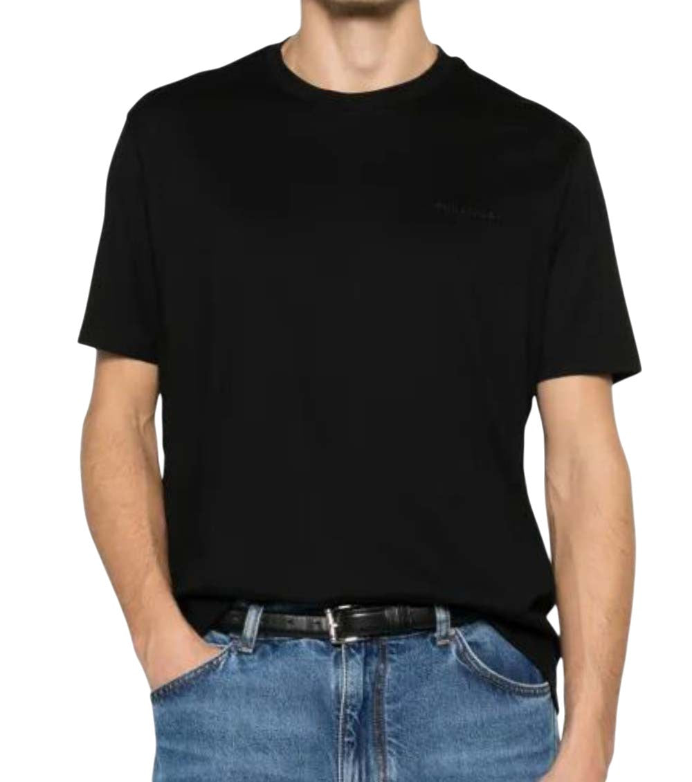 Black Crew Neck T-Shirts 2