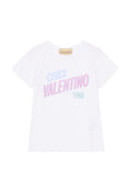 White Graphic Crew Neck T-Shirt 1