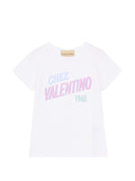 White Graphic Crew Neck T-Shirt 1