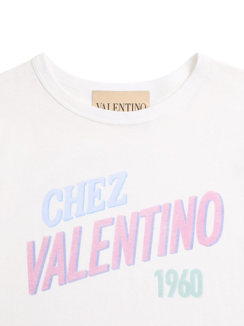 White Graphic Crew Neck T-Shirt 4