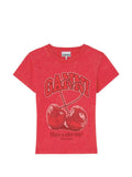 Red Graphic Crew Neck T-Shirt 1