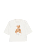White Graphic Crew Neck T-Shirt 1