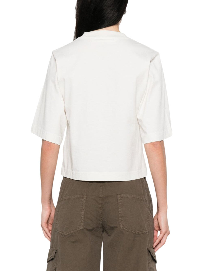 White Graphic Crew Neck T-Shirt 3