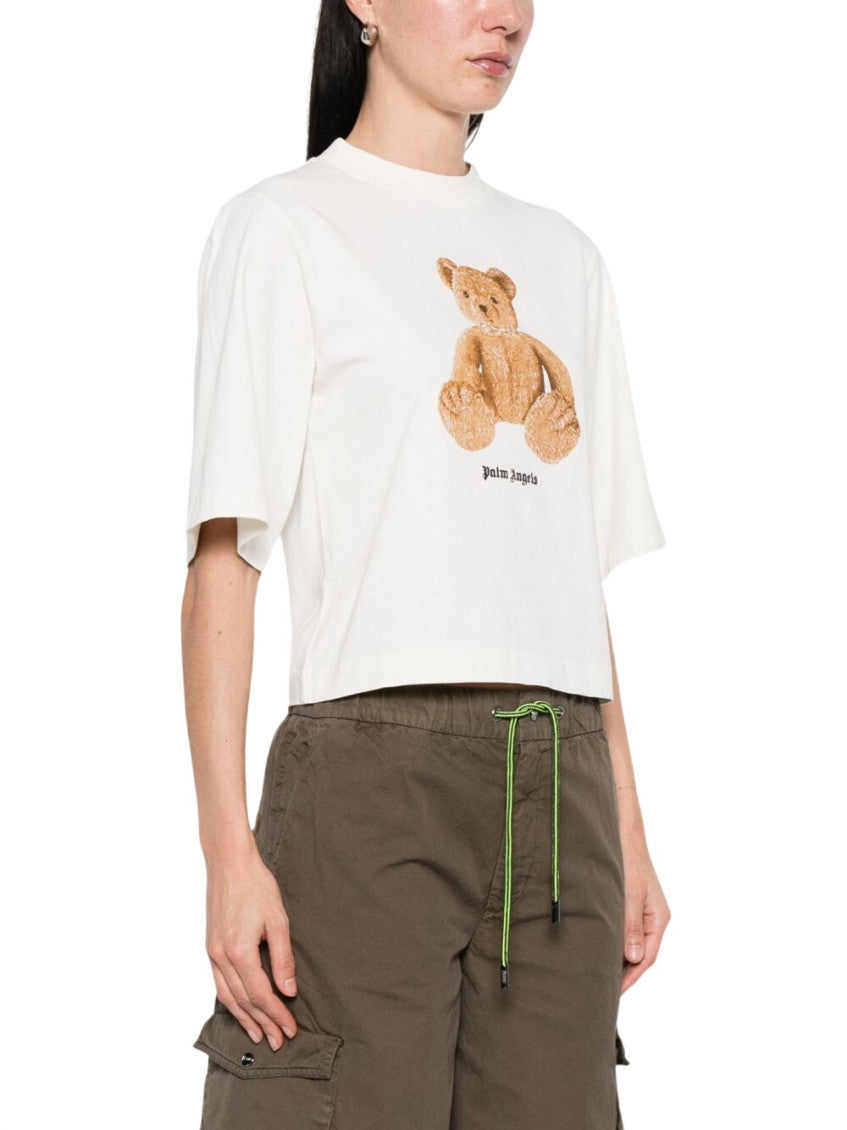 White Graphic Crew Neck T-Shirt 4