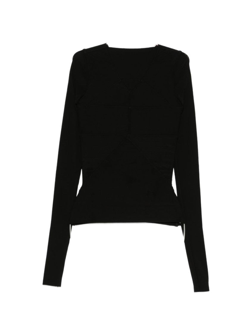 Black Solid Full Sleeves T-Shirt 1