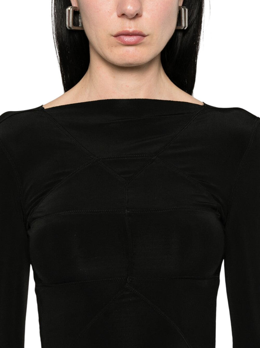 Black Solid Full Sleeves T-Shirt 5