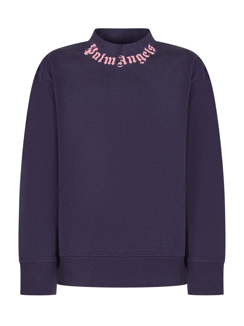 Kids Blue Logo Sweater 1