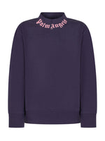Kids Blue Logo Sweater 1