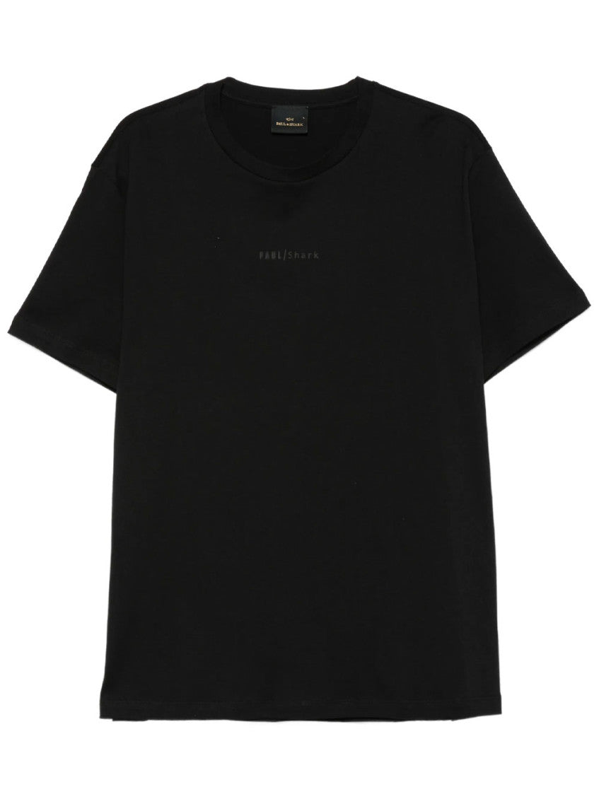 Black Crew Neck T-Shirts 1
