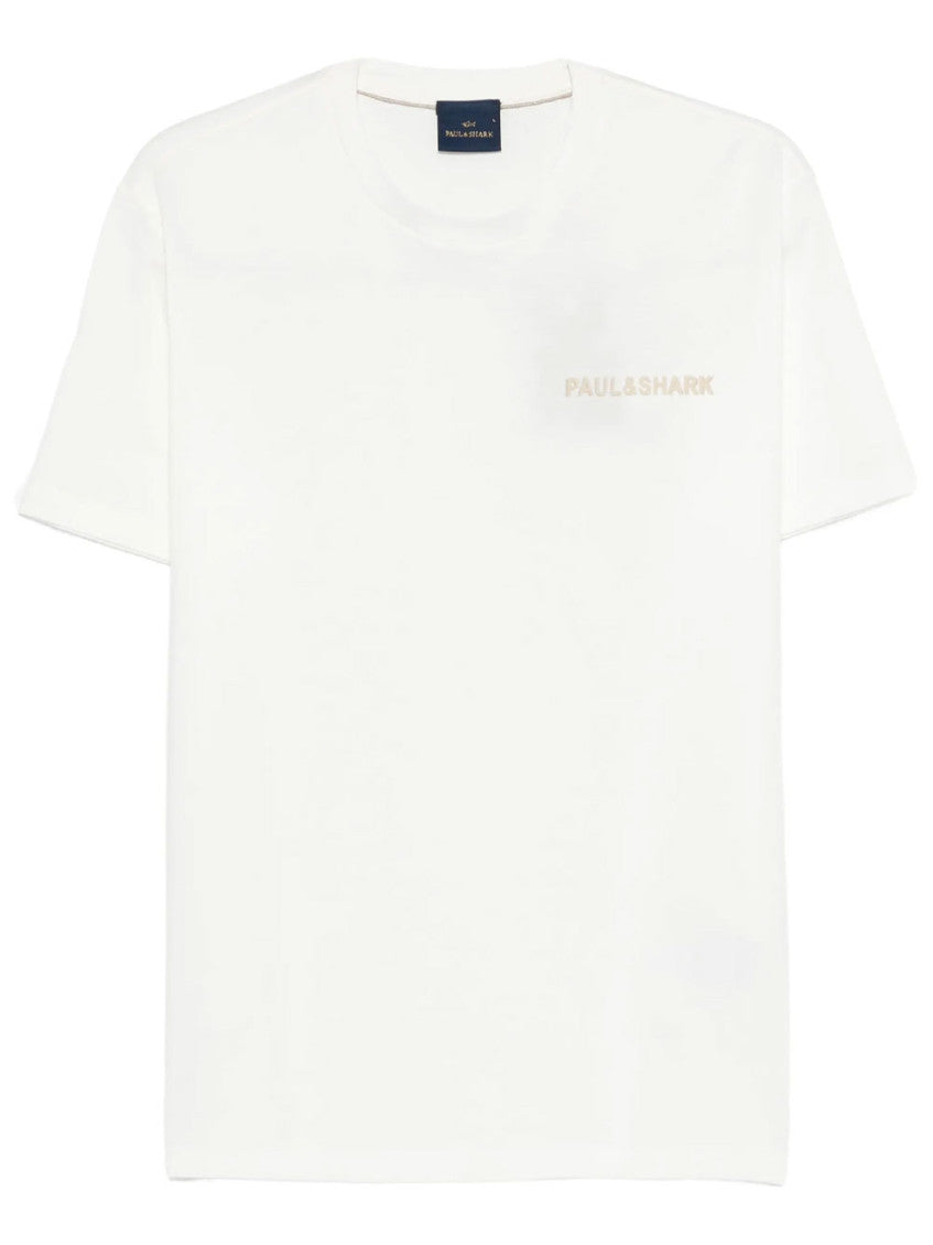 White Crew Neck T-Shirts 1