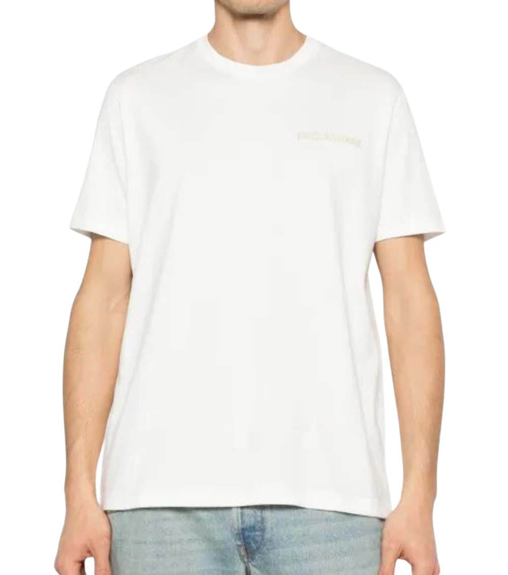 White Crew Neck T-Shirts 2