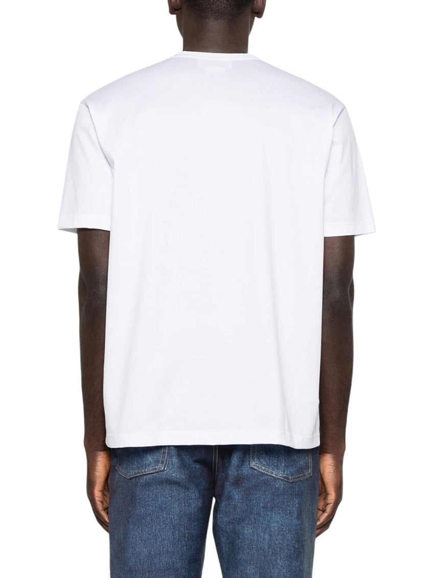 White Crew Neck T-Shirts 2