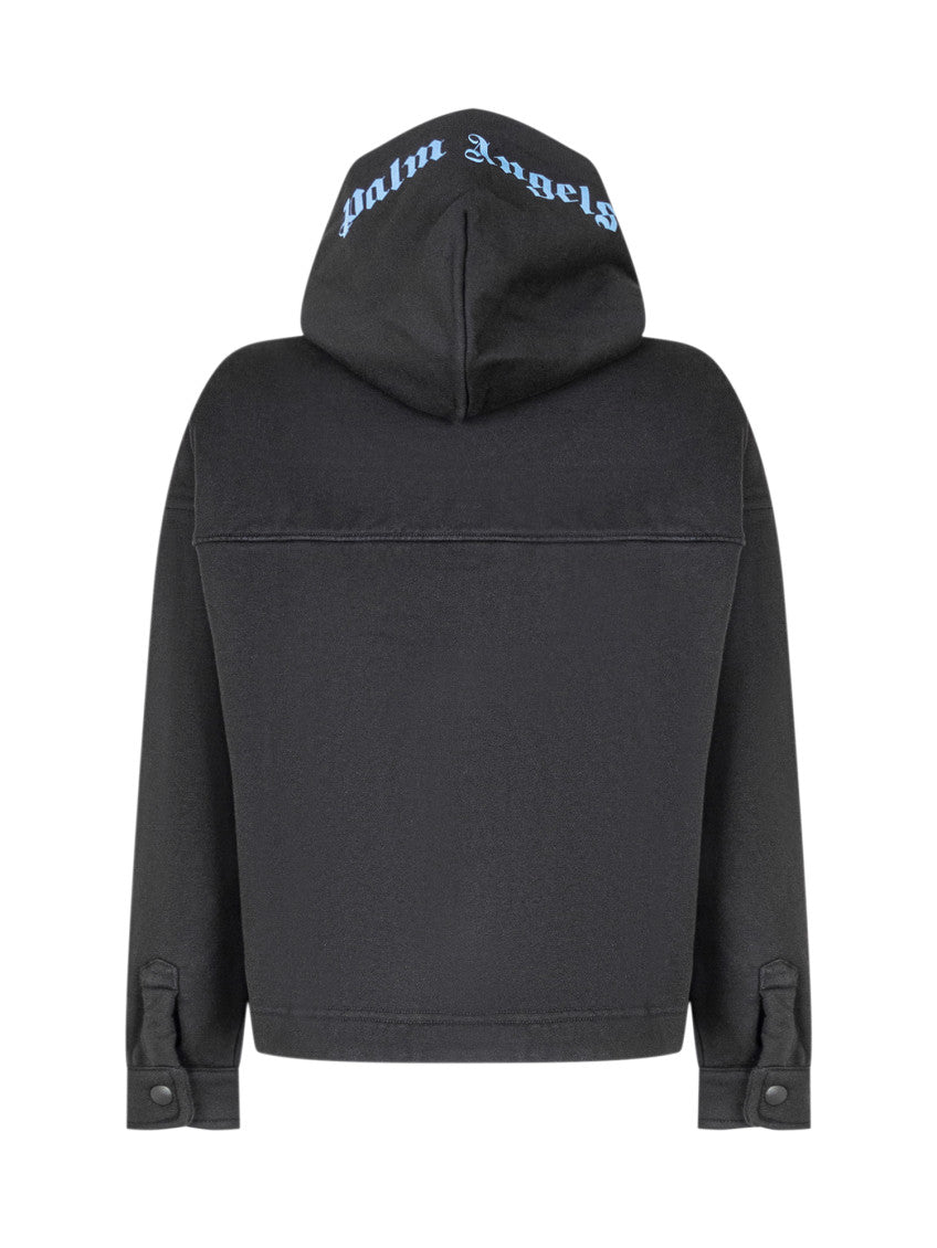 Kids Black Solid Hoodie 2
