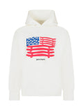 White Graphic Hoodie 1