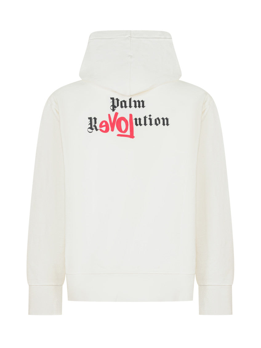 White Graphic Hoodie 2