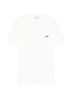White Logo Crew Neck T-Shirt 1