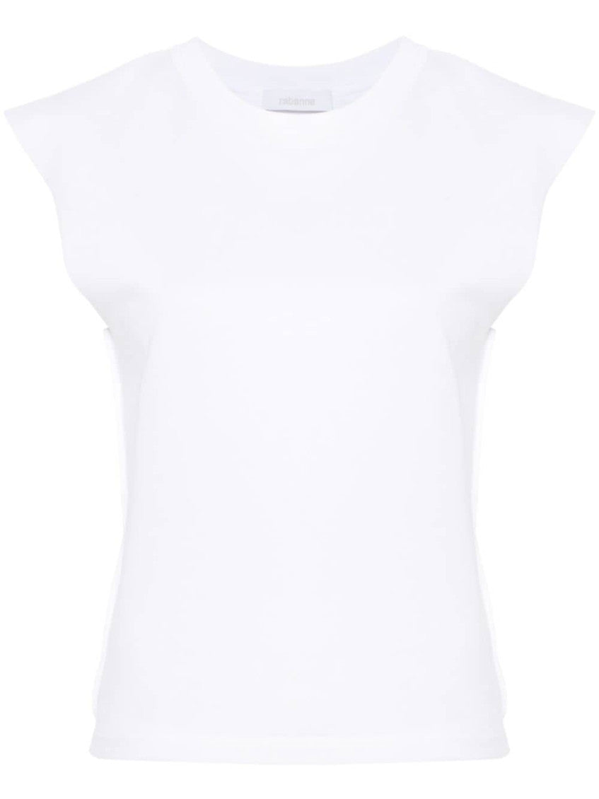 White Crew Neck T-Shirt 1