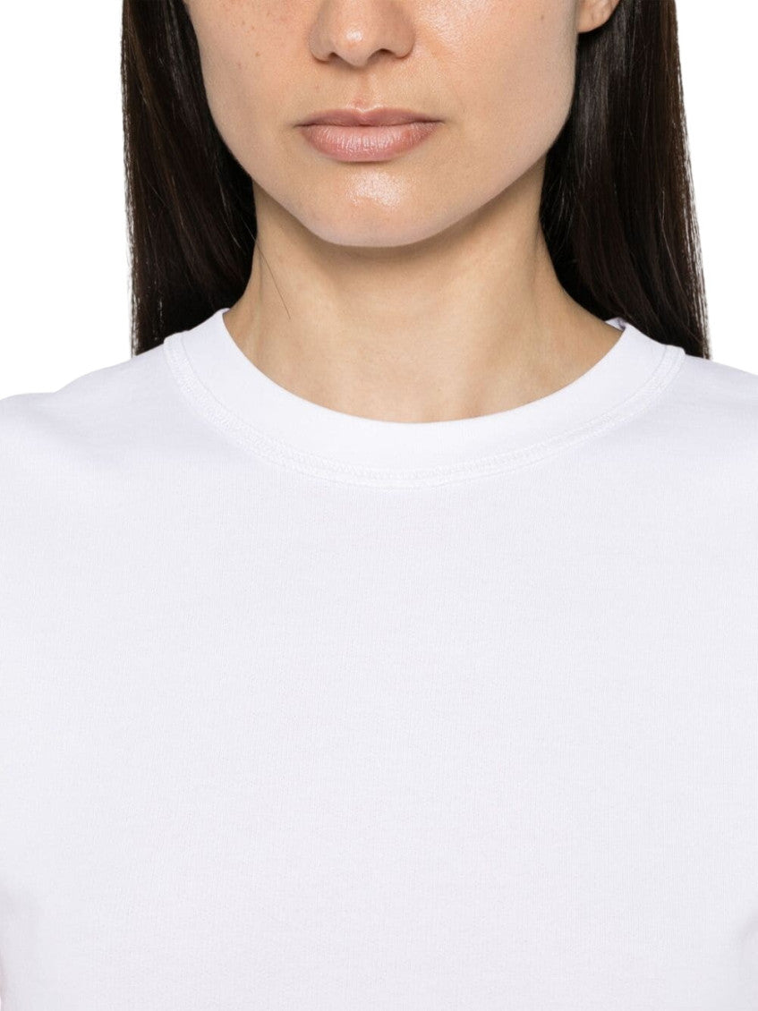 White Crew Neck T-Shirt 5