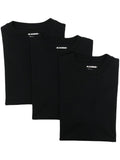 Black Crew Neck T-Shirts 1