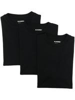 Black Crew Neck T-Shirts 1