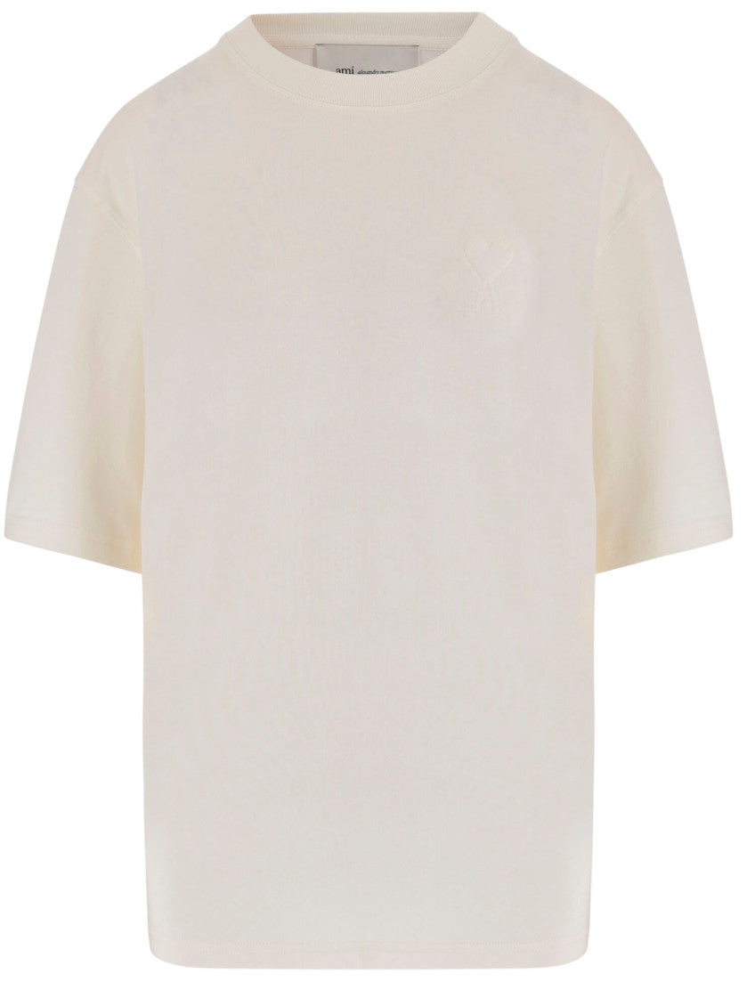 White Crew Neck T-Shirt 1