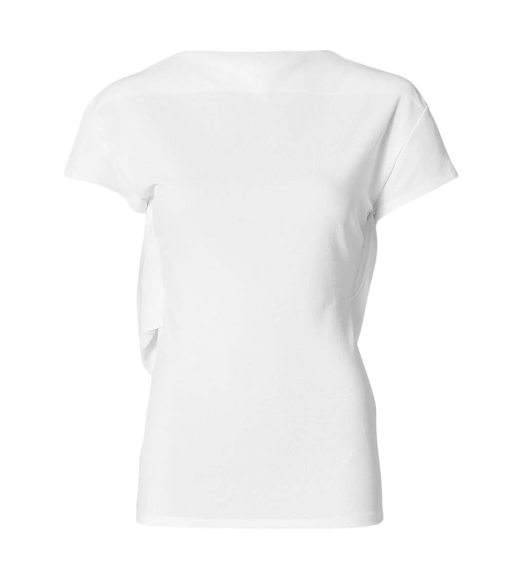 White Crew Neck T-shirt 3