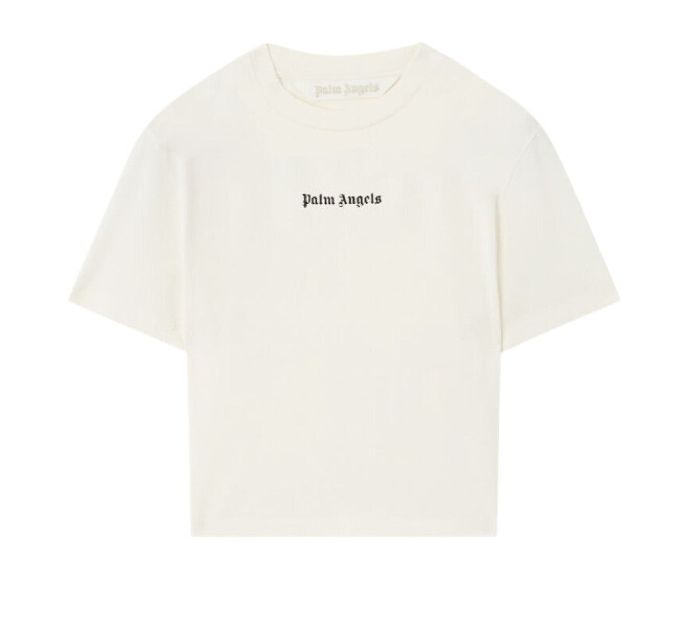 Off White Logo Crew Neck T-Shirt 1