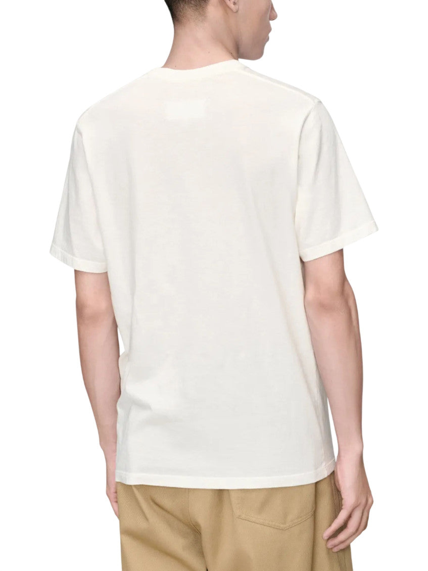 White Crew Neck T-Shirts 4
