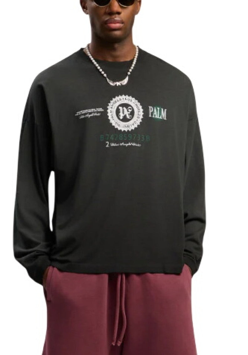 Black Crew Neck T-Shirts 2