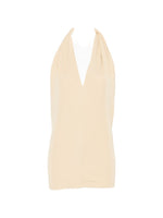 Beige Halter Neck Top 1