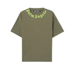 Green Crew Neck T-Shirts 1