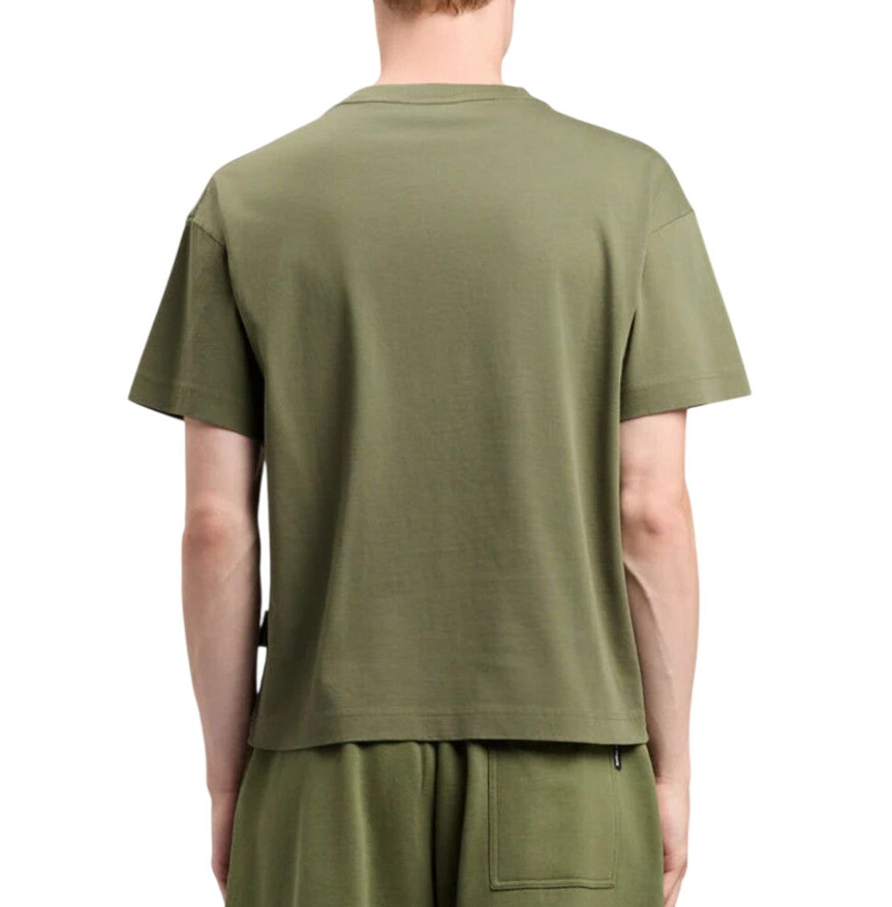 Green Crew Neck T-Shirts 3