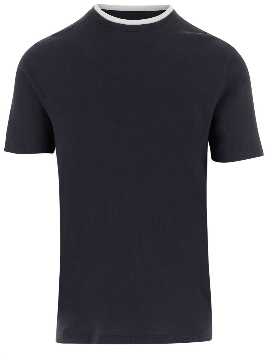 Black Crew Neck T-Shirts 1