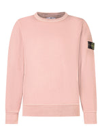 Kids Pink Solid Sweatshirt 1