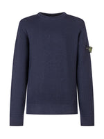 Kids Blue Knitted Sweater 1