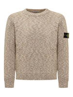Kids Beige Knitted Sweater 1